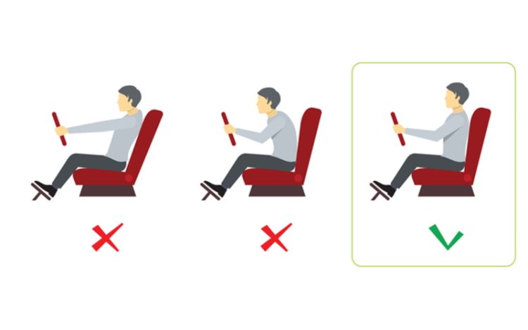 7 easy tips for good driving posture b frotcom