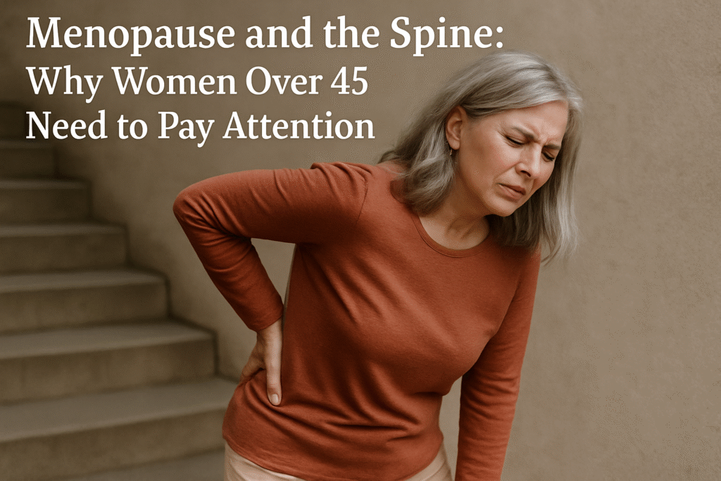 Menopause and the spine