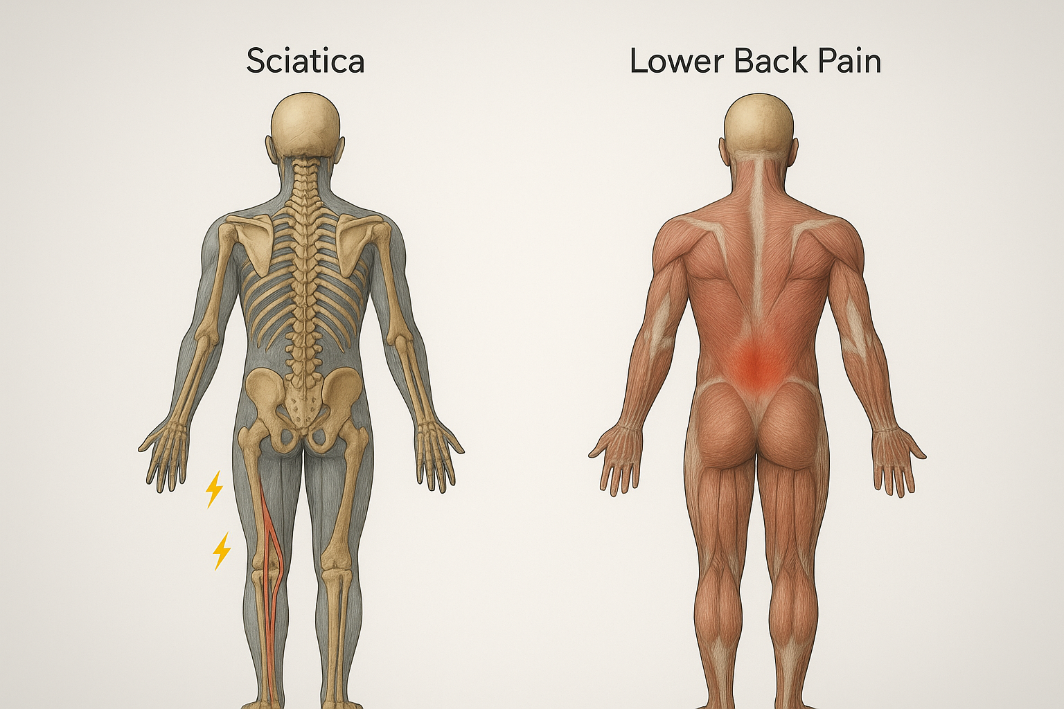 Is Sciatica the Same as Lower Back Pain? Understanding the Connection
