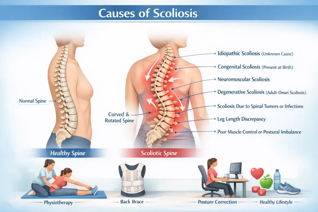 Causes of Scoliosis