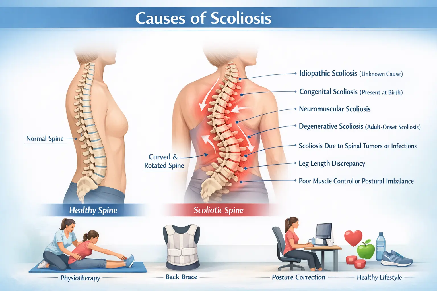 Causes of Scoliosis