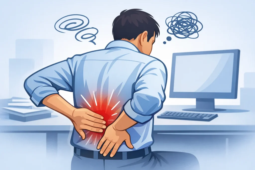 Can stress cause back pain