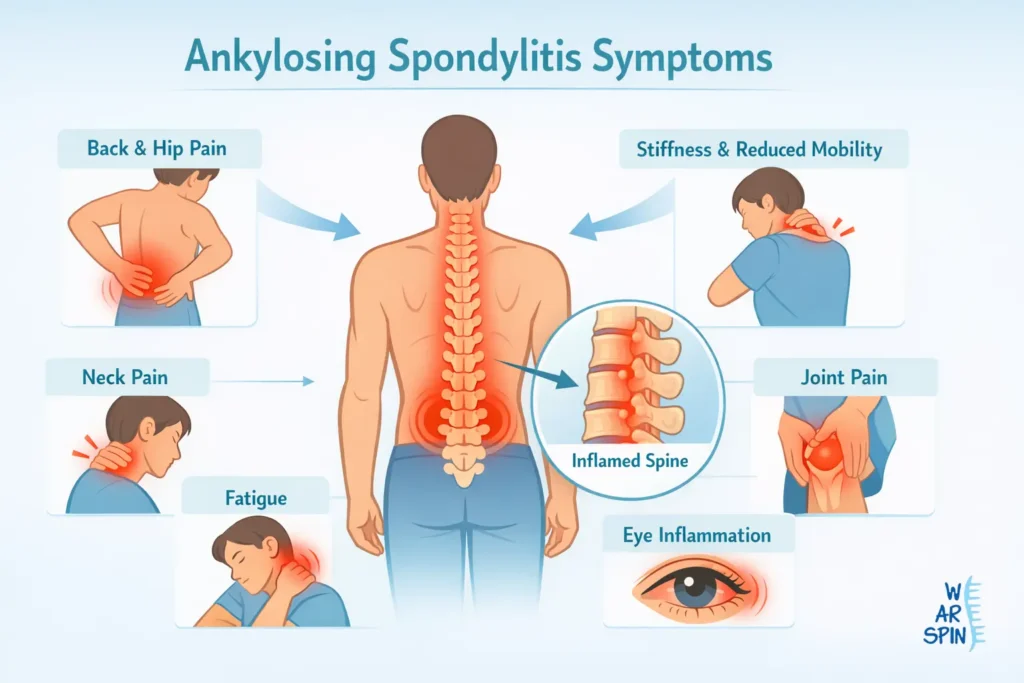 Ankylosing spondylitis symptoms