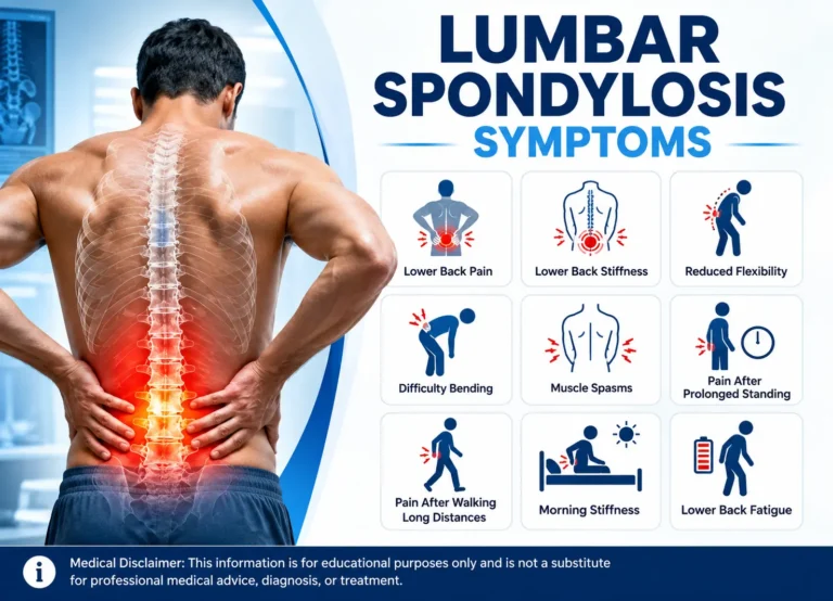 Lumbar Spondylosis Symptoms