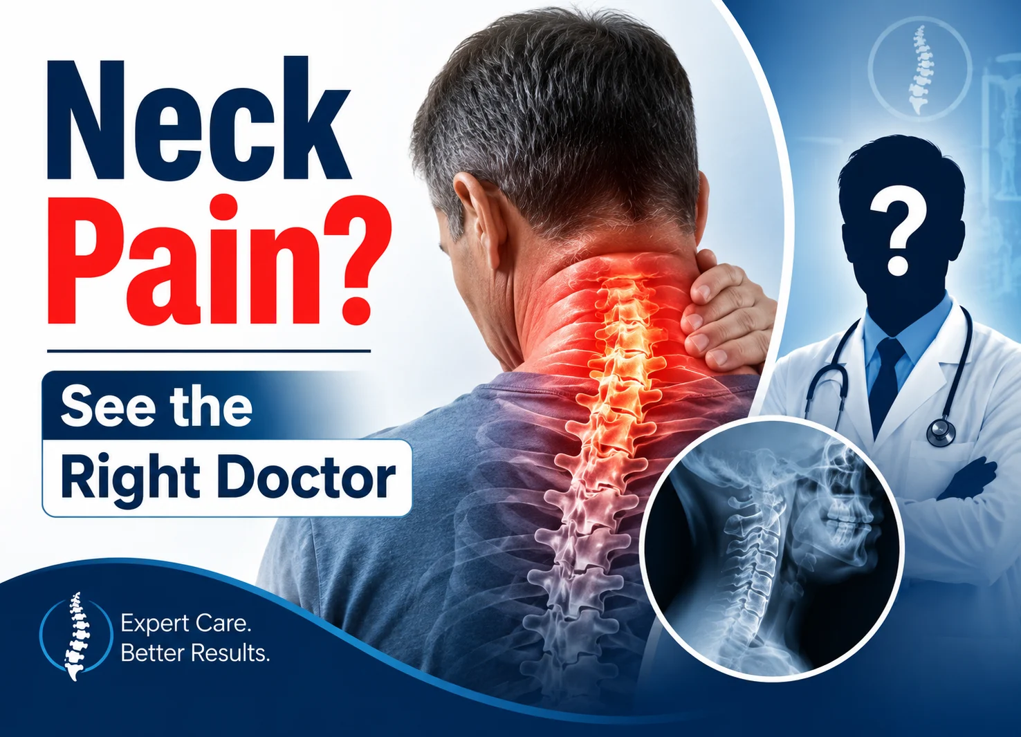 for neck pain which doctor to consult