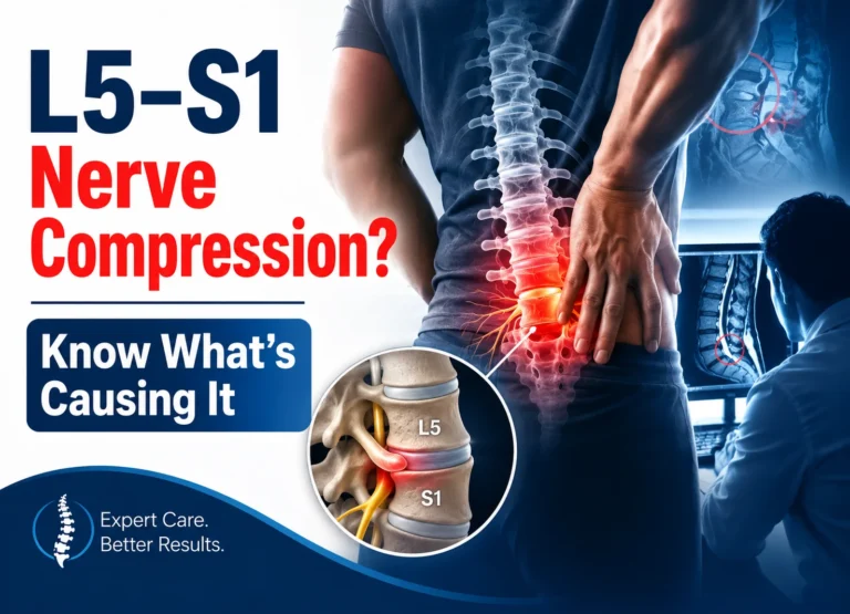 l5 s1 nerve root compression symptoms
