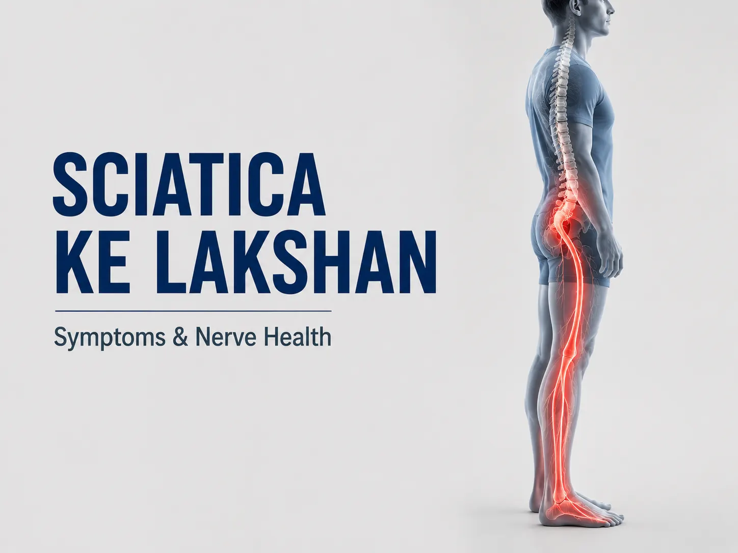 Sciatica ke lakshan, sciatica kya hota hai
