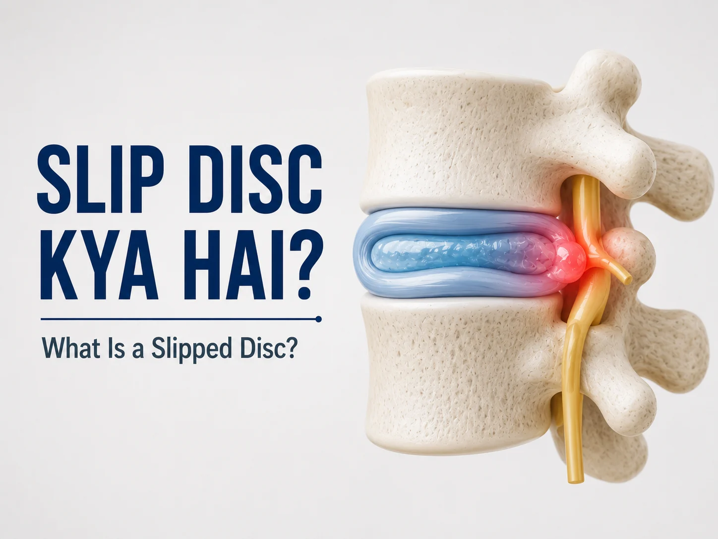 Slip disc kya hai
