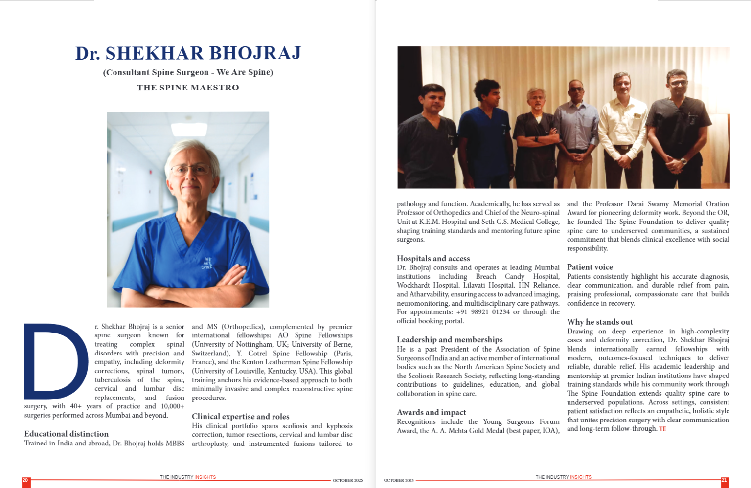 Top Spine Surgeons 2025